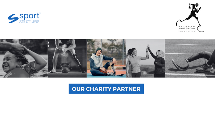 Introducing our new charity partner, The Richard Whitehead Foundation.